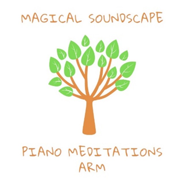 Portada del álbum Piano Meditations, de ARM Magical Soundscape